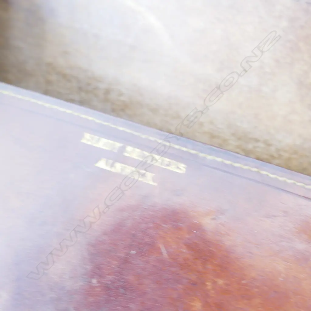 HARDYS LEATHER CAST CASE 'THE HOUGHTON' 160MM W Image 1++