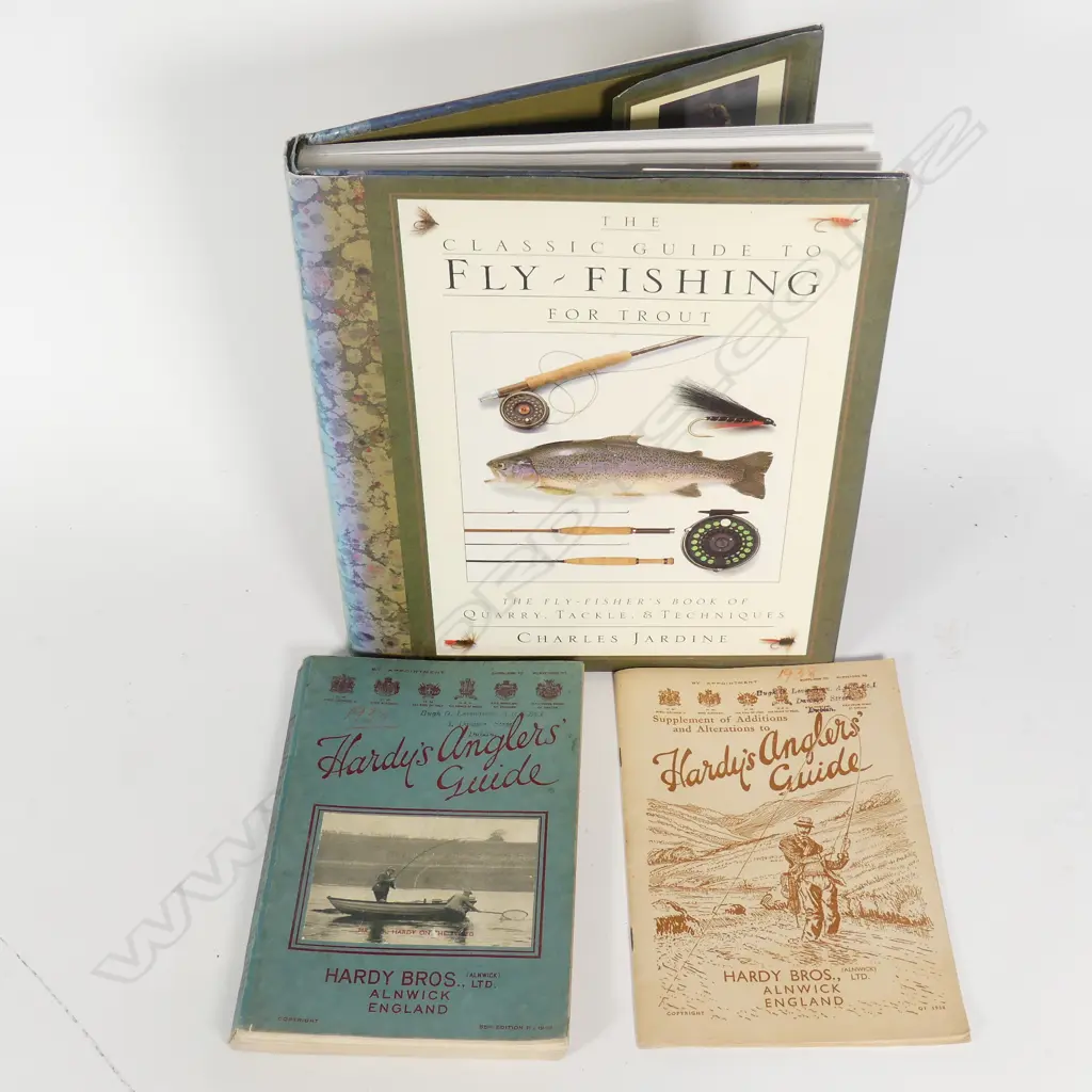TWO 1938 'HARDY'S ANGLERS' GUIDE' + BOOK... Image 1++