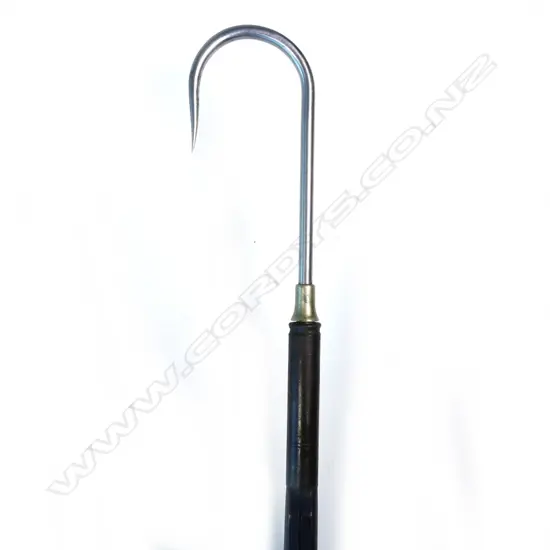 EARLY 20THC WOOD HANDLED GAFF...