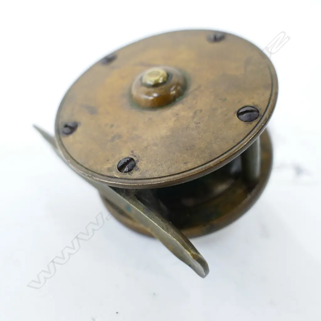 2¼'' X 1⅛'' BRASS PLATE WIND REEL Image 1++