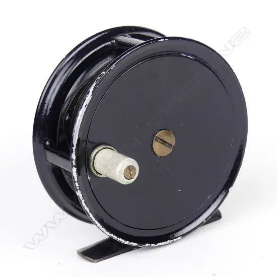 3" ALLCOCKS BLACK KNIGHT FLY REEL