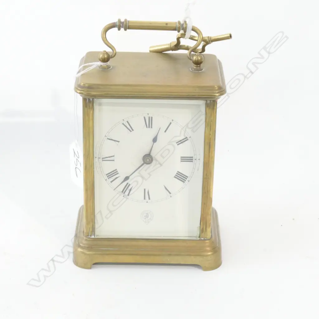 BRASS CARRIAGE CLOCK Image 1++