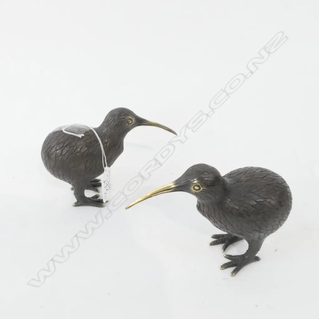 PR OF CAST BRONZE KIWI H 100 MM Image 1++