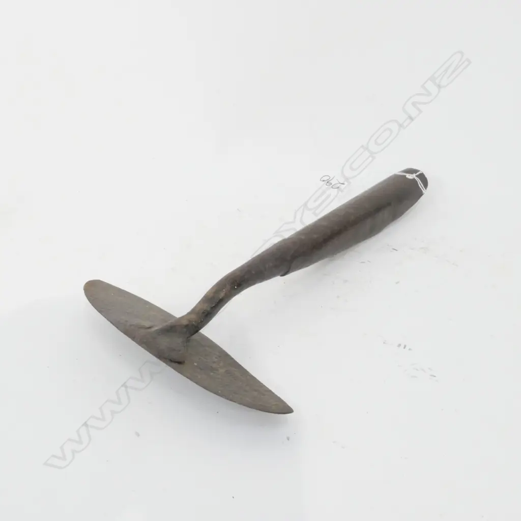ANTIQUE "DARTMOUTH BIRMINGHAM" IRON HOE- NO END Image 1++