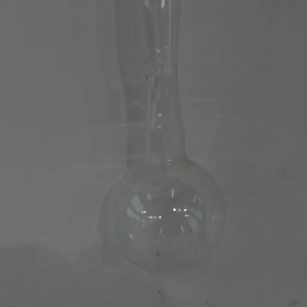 SCHOTT & GEN CHEMIST'S GLASS EXTRA LONG BOILING FLASK Image 1++