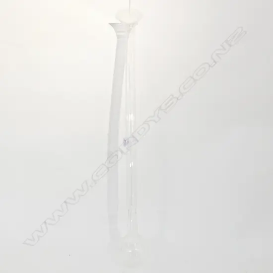SCHOTT & GEN CHEMIST'S GLASS EXTRA LONG BOILING FLASK