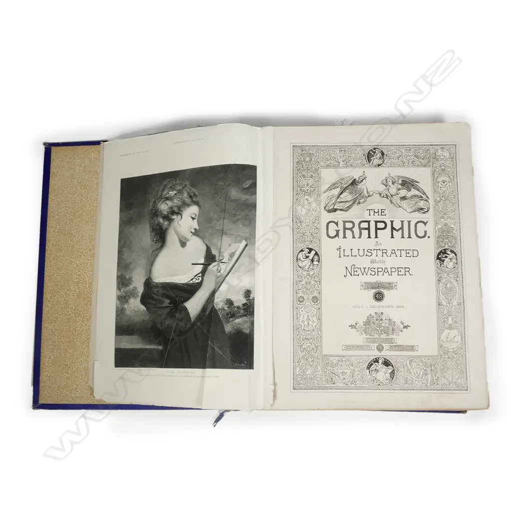 "THE GRAPHIC" ILLUSTRATED WEEKLY NEWSPAPER, JULY TO DEC 1893 Image 1++