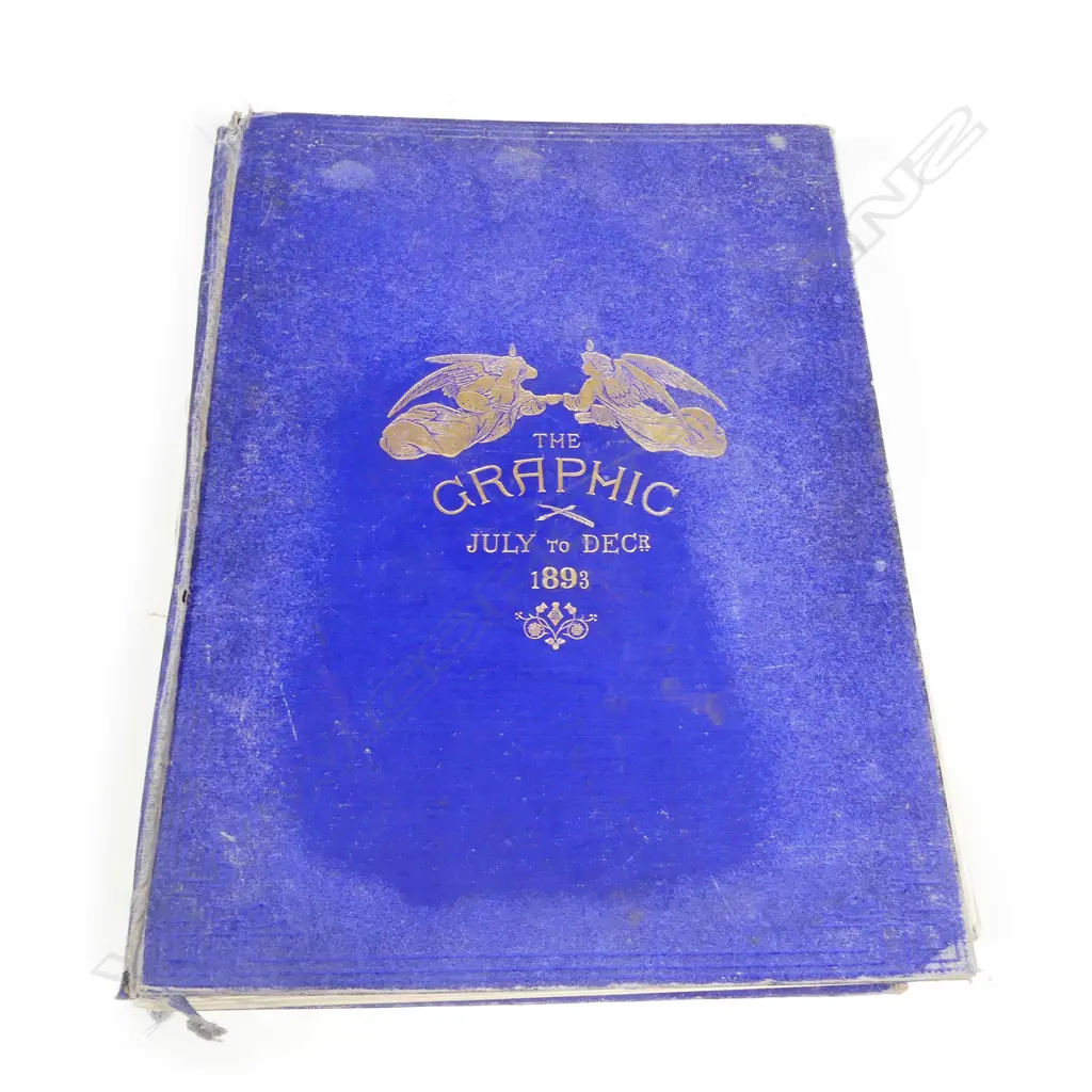 "THE GRAPHIC" ILLUSTRATED WEEKLY NEWSPAPER, JULY TO DEC 1893 Image 1++