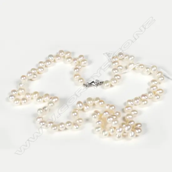 FRESH WATER PEARLS, L. 440MM