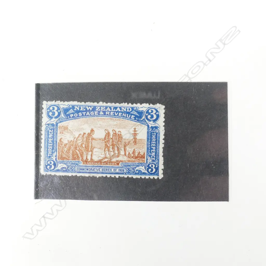 NZ 3d CHCH EXHIB. 1906 UHM SW INV WMK Image 1++