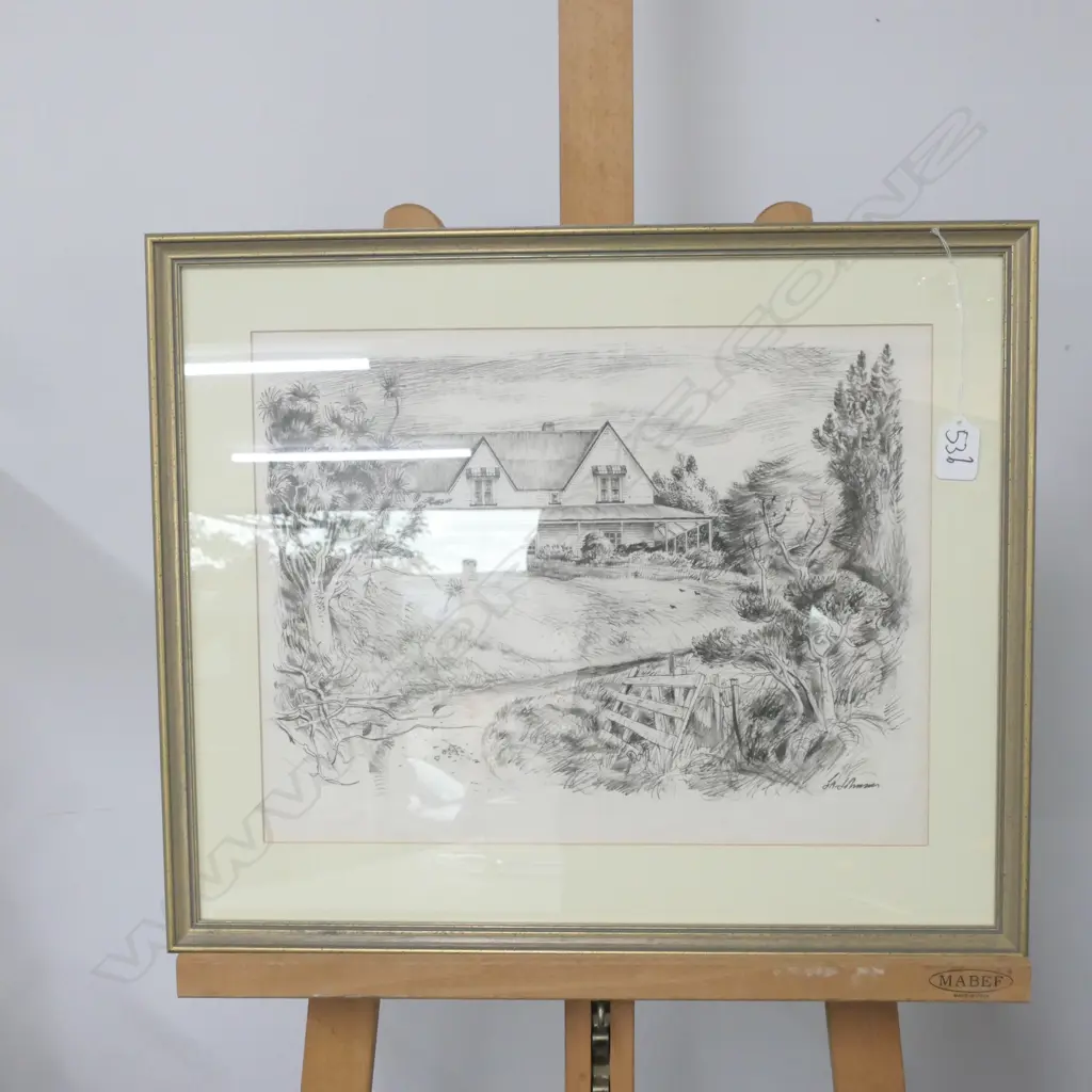 ERIC LEE JOHNSON INK SKETCH Image 1++