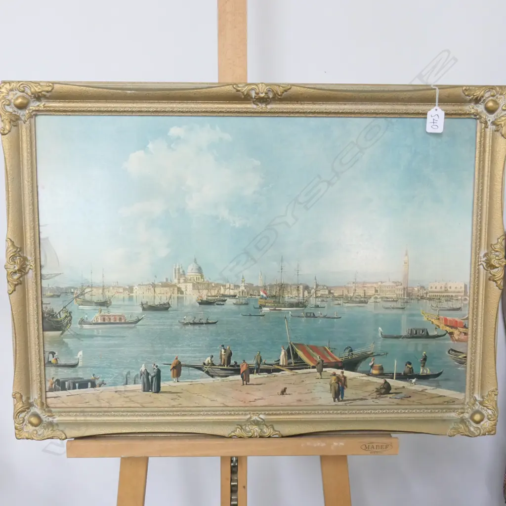 CANALETTO PRINT 'THE BACINO DI S. MARCO' Image 1++