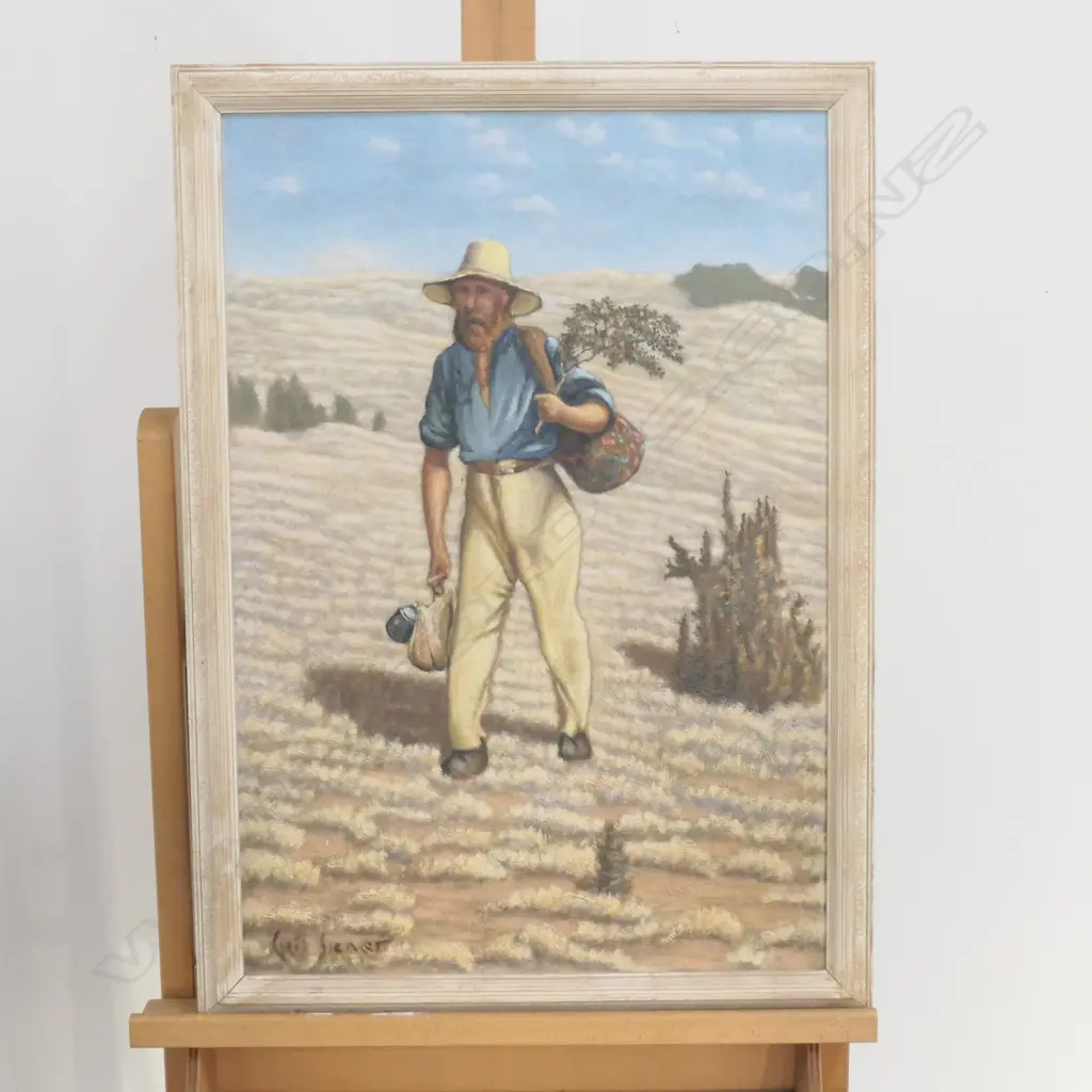 FIGURE IN OUTBACK LANDSCAPE SGD CHRIS SIENIOR? 640 X 440 Image 1++