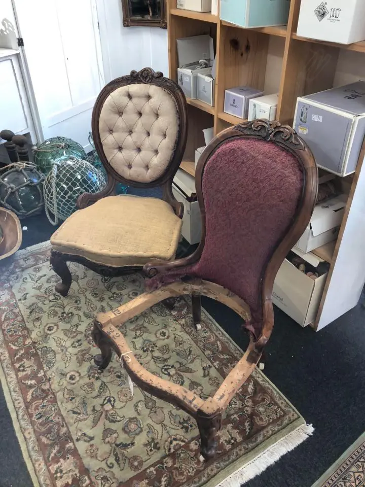 TWO VICTORIAN CHAIRS - require attention Image 1++