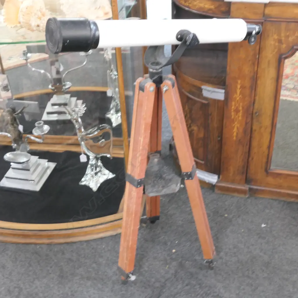 CARTON TELESCOPE 15x30x45x80x80mm ON TRIPOD Image 1++