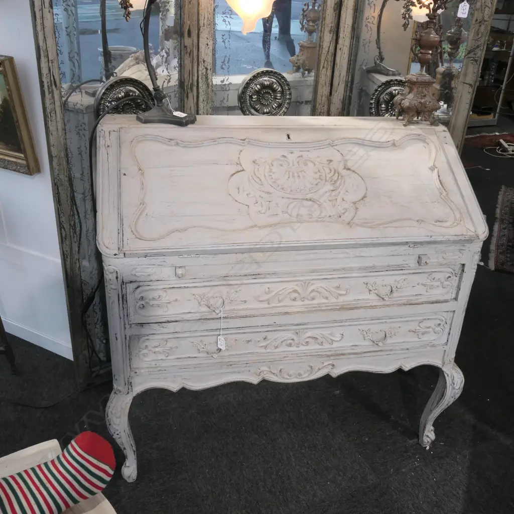 FRENCH CHATEAU SHABBY CHIC DROPFRONT BUREAU 960 X 430 X 940mm Image 1++