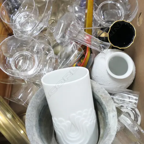 LOT CRYSTAL/CHINA/ KAISER /ALKA ETC