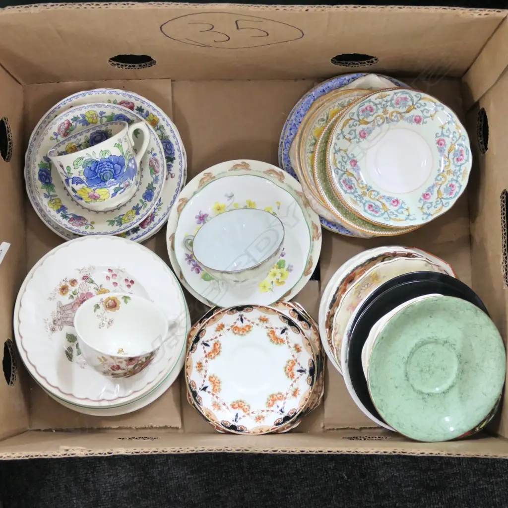 APPROX 48 ASST SOURCES, PLATES + SOME CUPS Image 1++