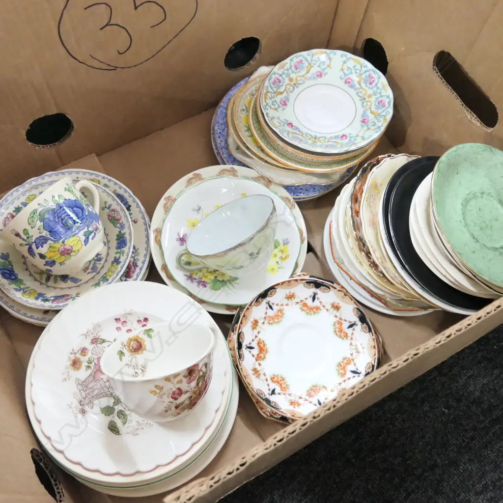 APPROX 48 ASST SOURCES, PLATES + SOME CUPS Image 1++