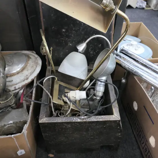 FIRE BOX WITH ASST LAMPS