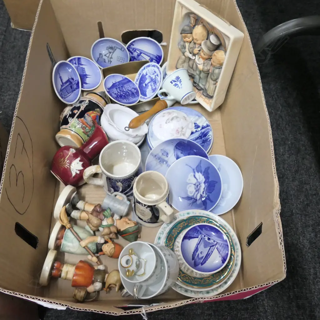 LOT ASST CHINA HUMMEL /LIMOGES/DELFT/ETC Image 1++