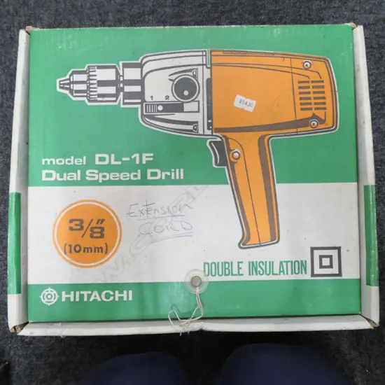 HITACHI DRILL IN ORIGINAL BOX