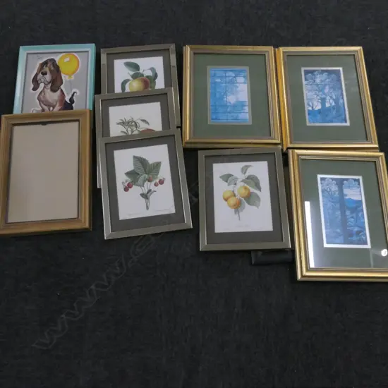 LOT ASST FRAMED PRINTS