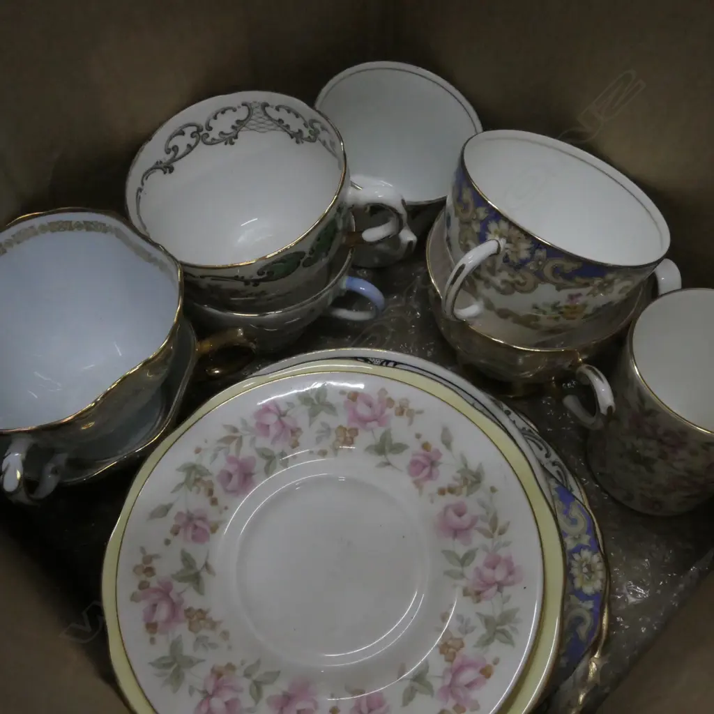 8 CHINA SETS; 3 TRIOS AND 5 CUP AND SAUCERS Image 1++