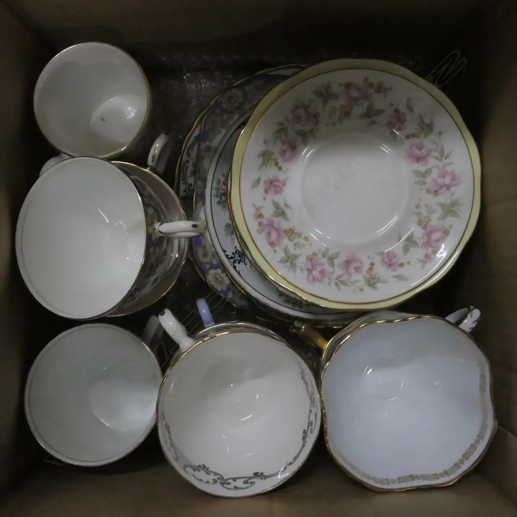 8 CHINA SETS; 3 TRIOS AND 5 CUP AND SAUCERS Image 1++