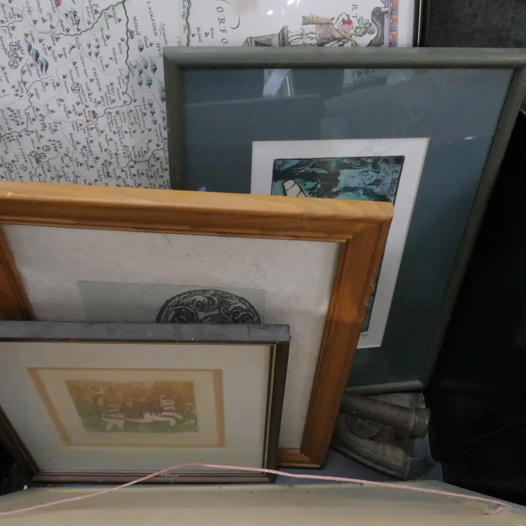 8 FRAMED ART WORKS: LTD ED PRINTS ETC... Image 1++