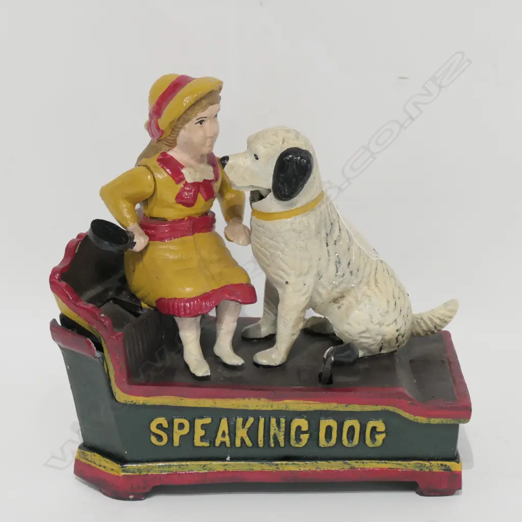REPRO CAST IRON MONEY BOX L 200 MM Image 1++