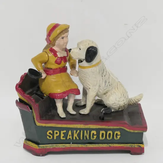 REPRO CAST IRON MONEY BOX L 200 MM