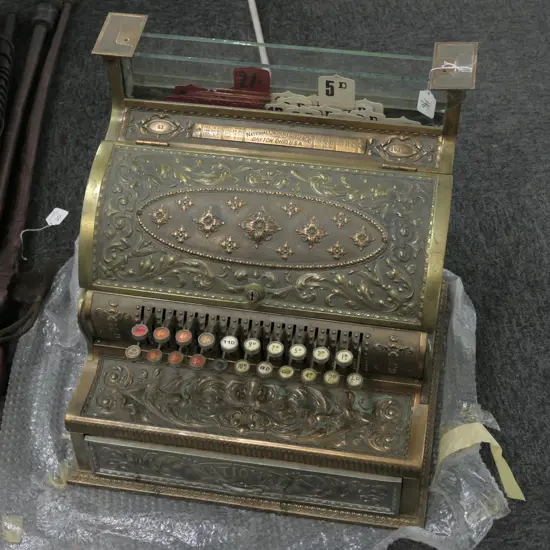  OLD SINGLE DRAWER NATIONAL CASH REGISTER