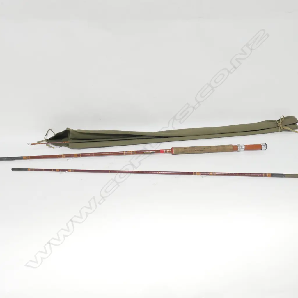 GERMAN  'SPORTEX - FIBREGLASS' FLY FISHING ROD Image 1++
