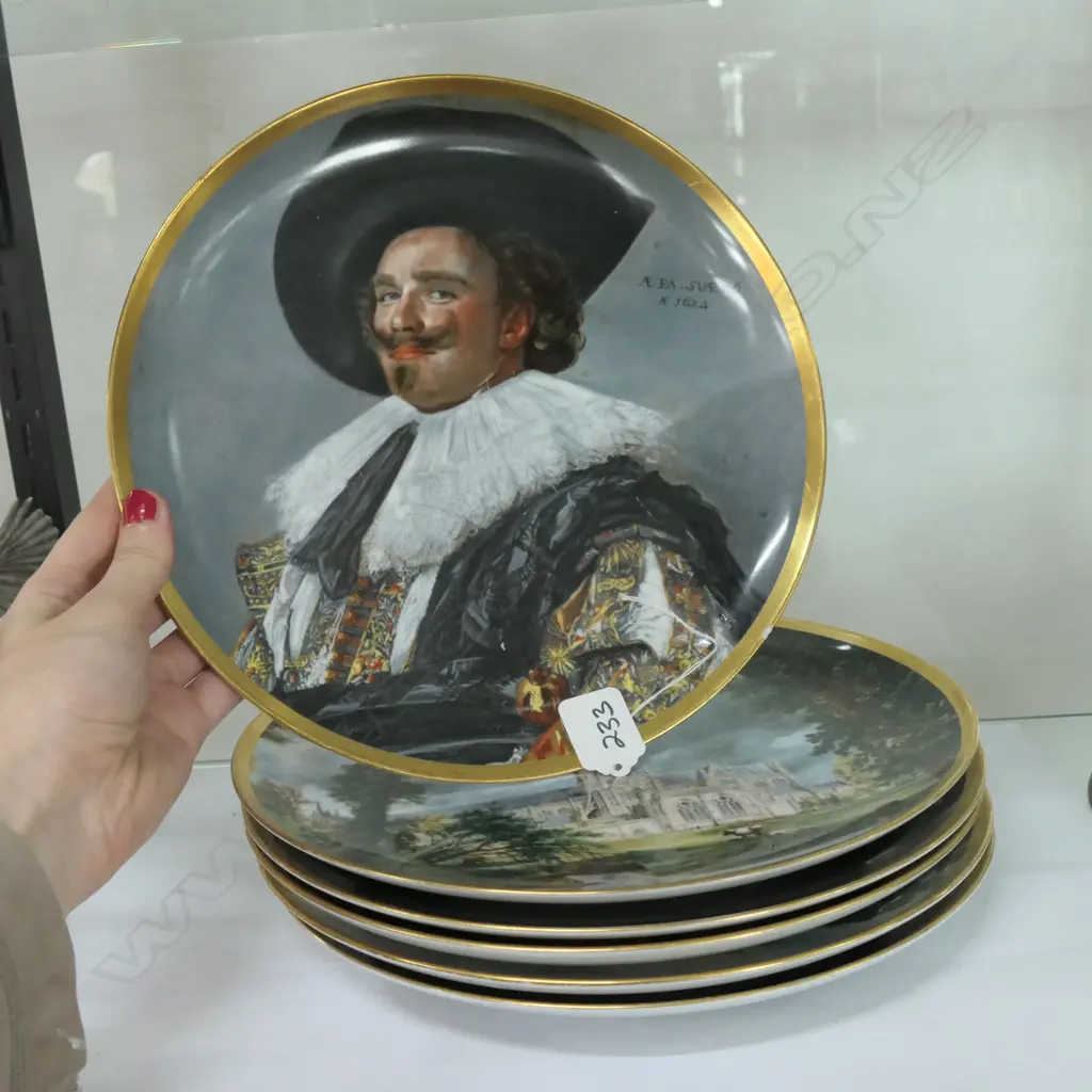 6 WESTMINSTER COLLECTORS PLATES D 260 MM Image 1++