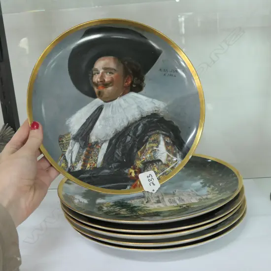 6 WESTMINSTER COLLECTORS PLATES D 260 MM