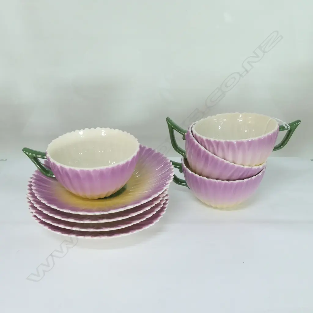8 PCE FLOWER DESIGN TEA SET Image 1++