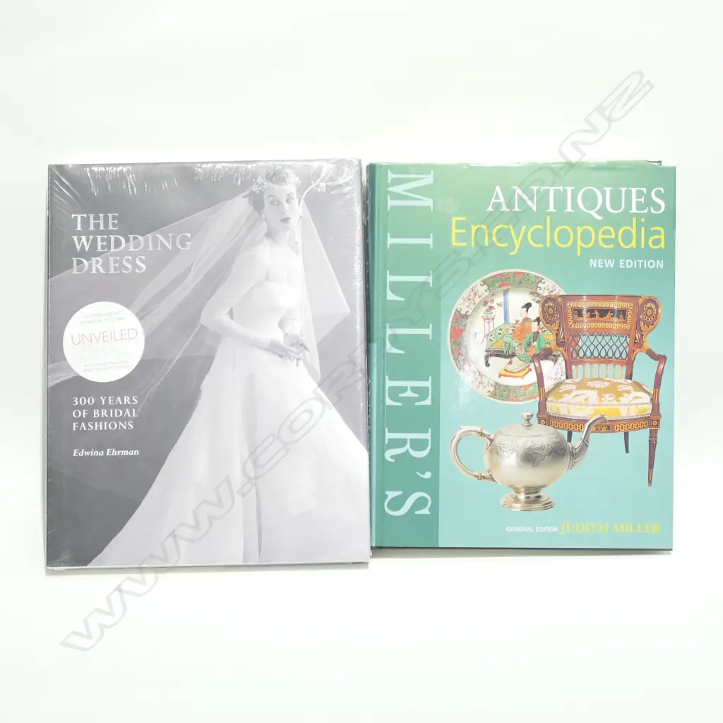 2 VOLS: 'THE WEDDING DRESS' & MILLER'S ANTIQUES ENCYCLOPEDIA Image 1++