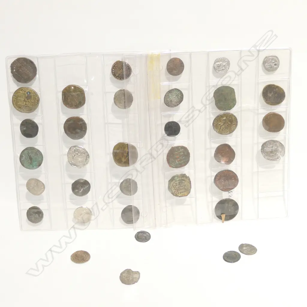 LOT ASST ANCIENT WORLD COINS Image 1++