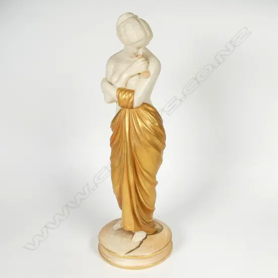 R. WORCESTER 'JOY' FIGURE (CRACK IN BASE), 1906