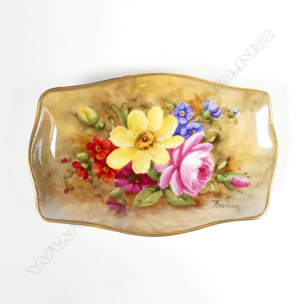 R. WORCESTER SM OBLONG DISH, FREEMAN, 1920 Image 1++