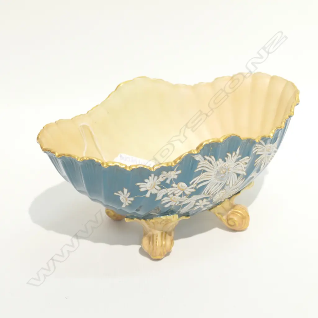 R. WORCESTER FOUR LEGGED DISH, 1896 Image 1++