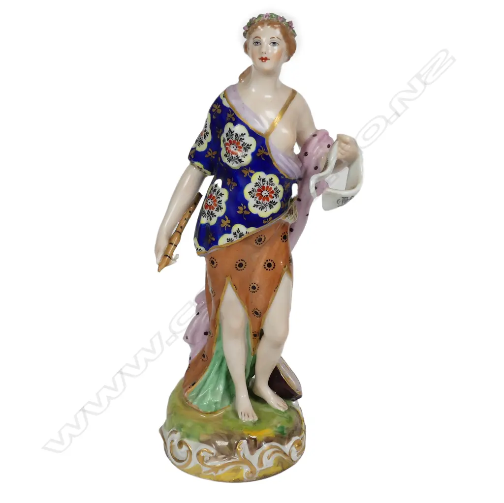 HUMMELL FIGURE OF A YOUNG GIRL WITH BASKET H 130 MM Image 1++