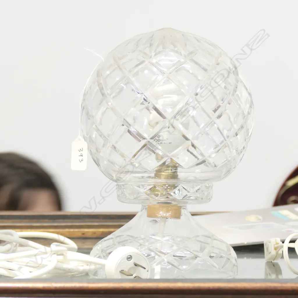 CRYSTAL TABLE LAMP H 270 MM Image 1++