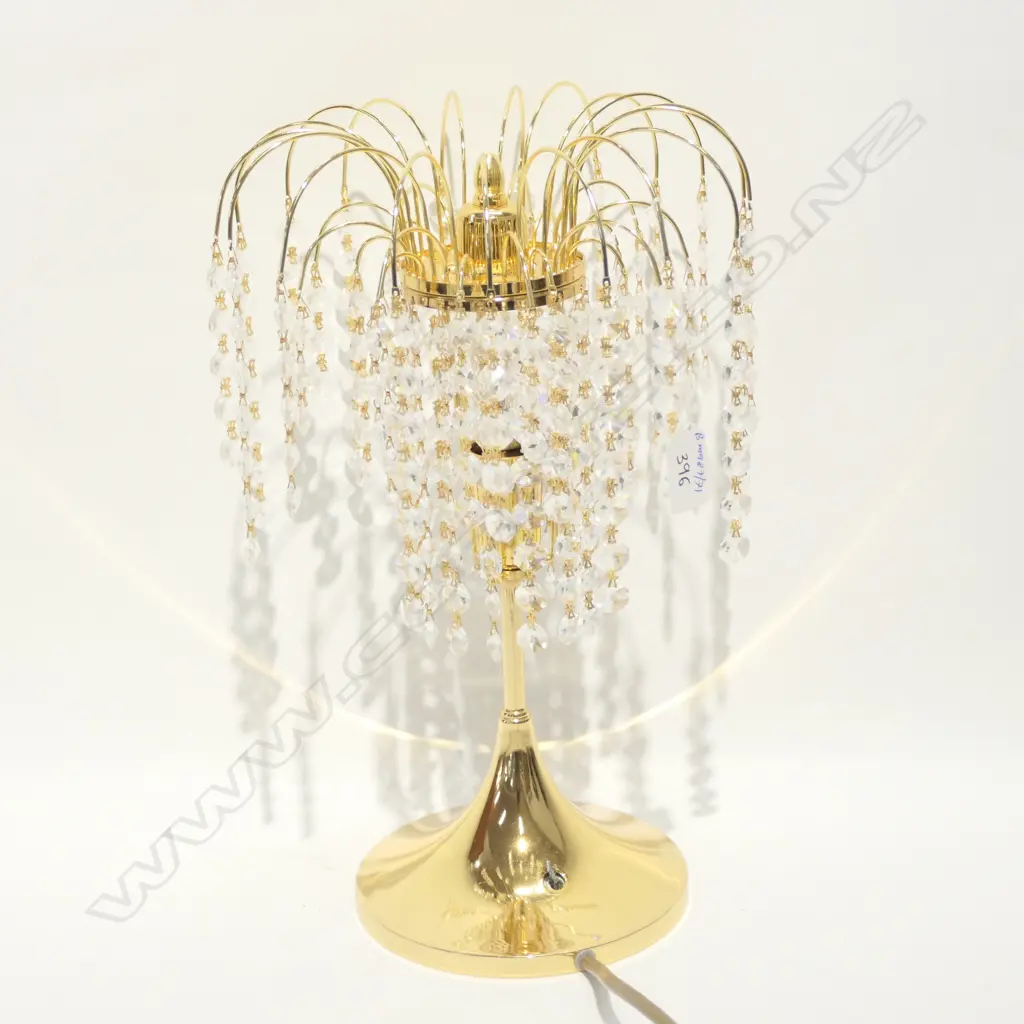 70S BRASS LAMP H 380 MM Image 1++