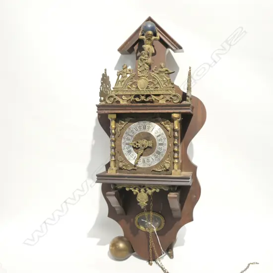 ANTIQUE STYLE WALL CLOCK H 600 MM