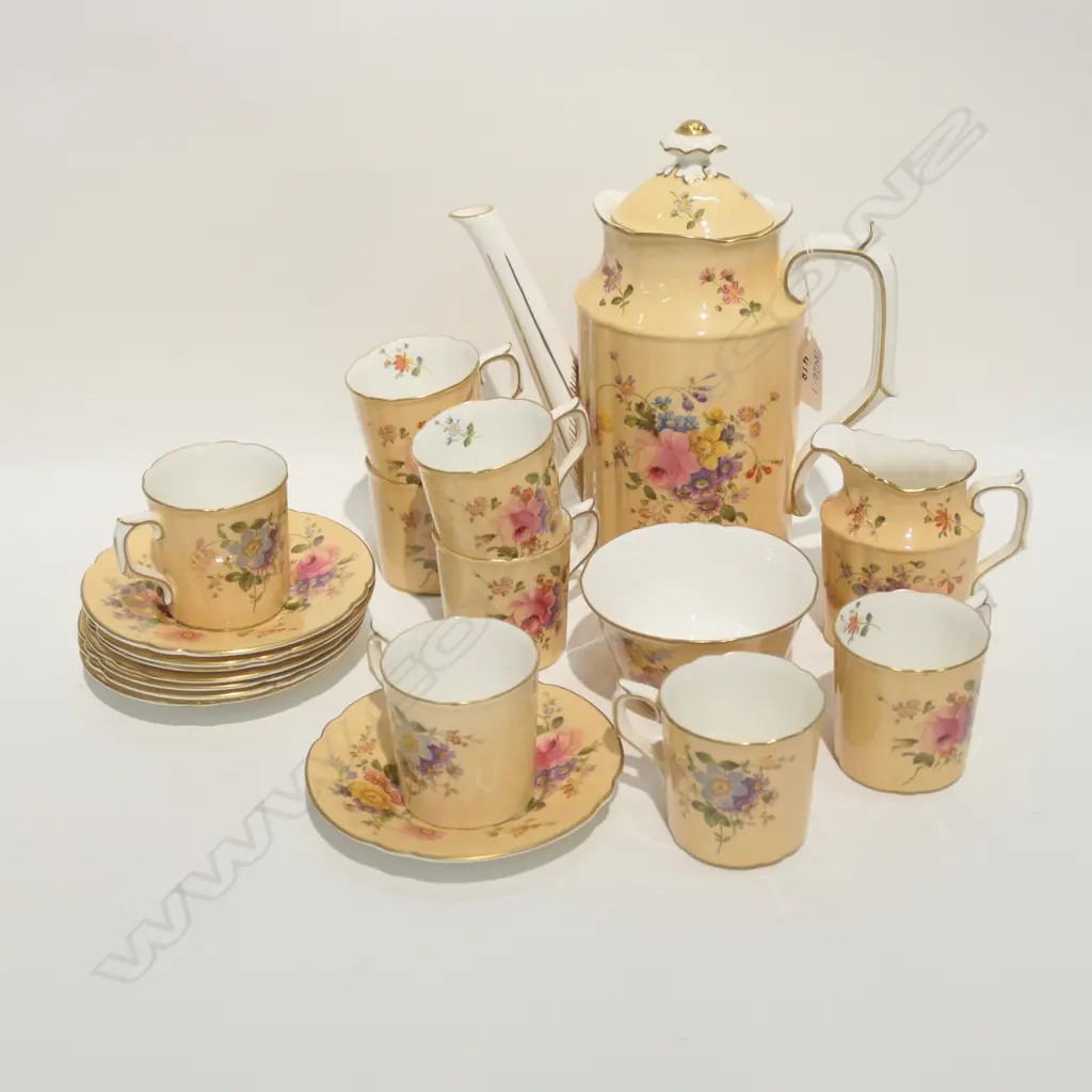 GOOD ROYAL CROWN DERBY COFFEE SET Image 1++