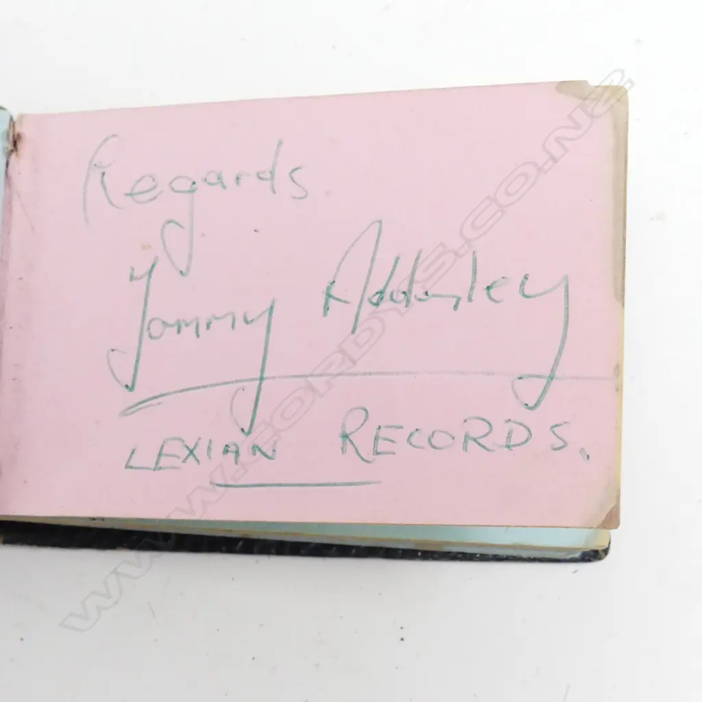 A small autograph book Image 1++