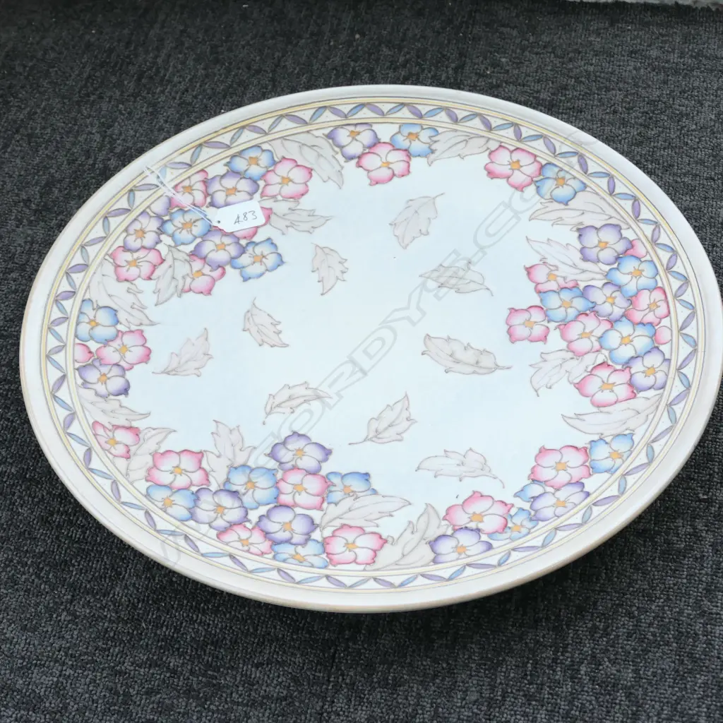 LARGE CHARLOTTE RHEAD CHARGER D 470 MM Image 1++