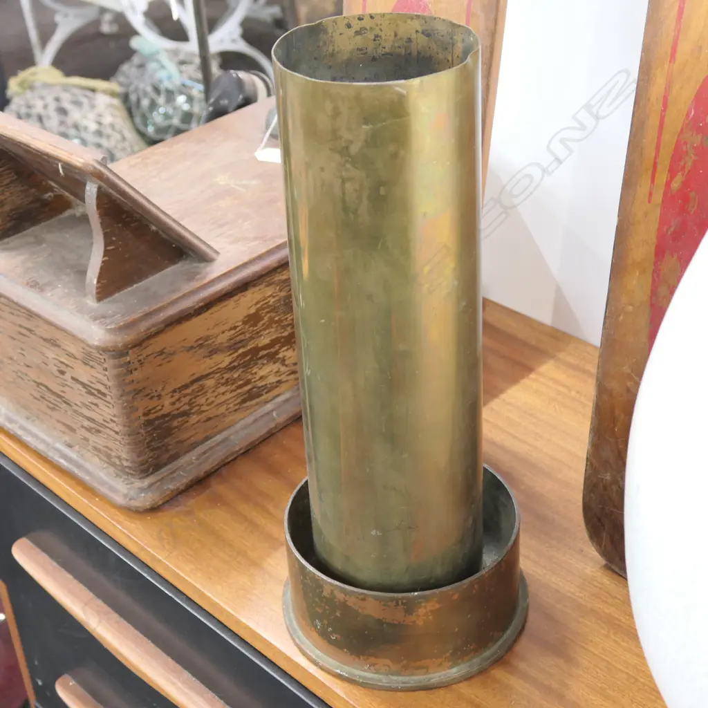 BRASS SHELL CASE + ONE H 370 MM Image 1++